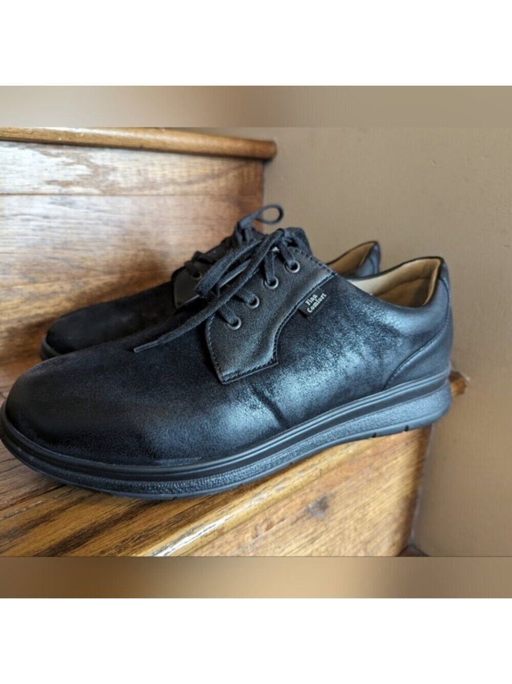 FINN COMFORT- CHALON SOFT- BLACK STRETCH women's Euro size 42